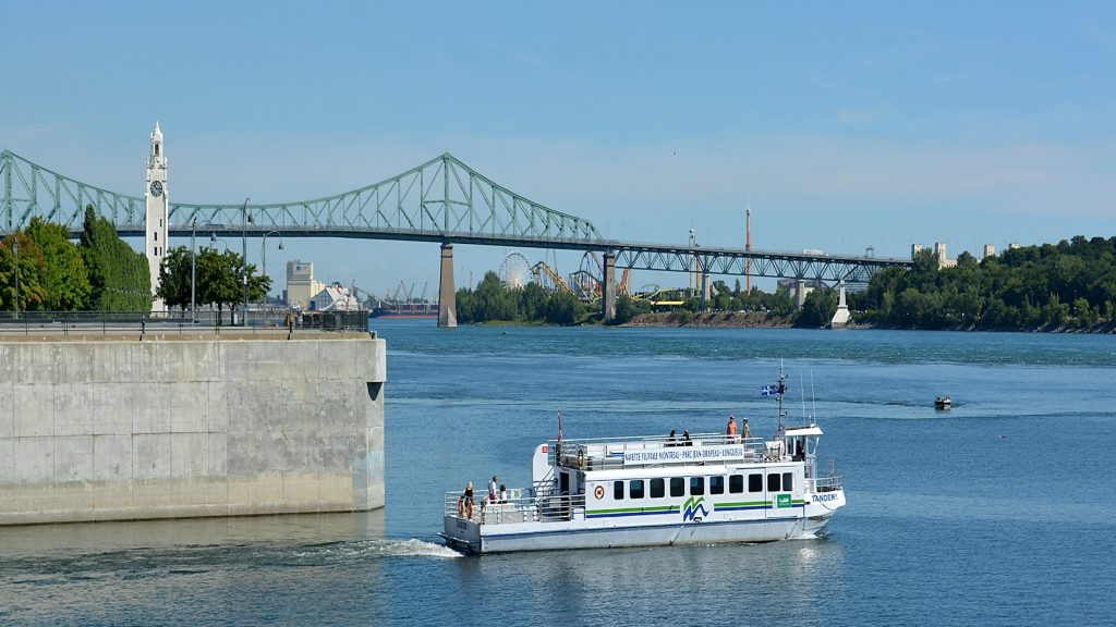 Montreal Old Port Pont Jacques Cartier